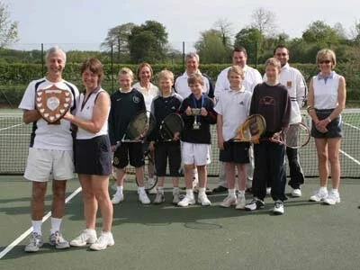 opening a new fourth court at beckford tennis club