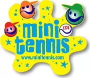 Image: Minitennis logo, visit www.minitennis.com.